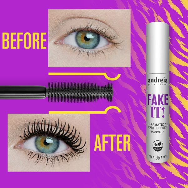 Fake It! Mascara - Andreia Professional - Image 2