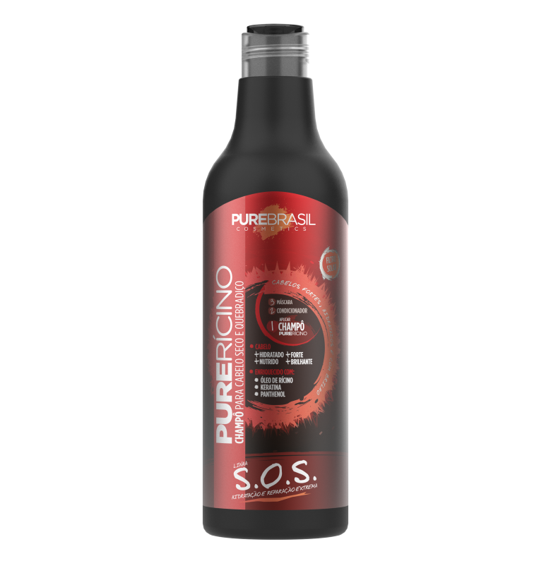 Shampoo Pure Rícino – Pure Brasil