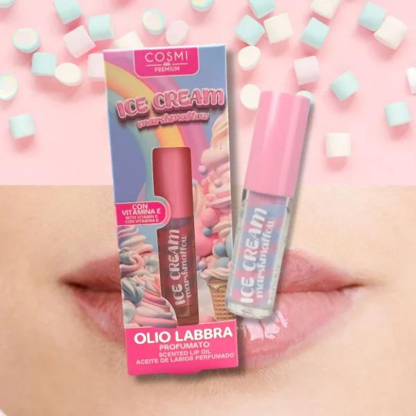 Lip Oil Ice Cream Marshmallow - Cosmi